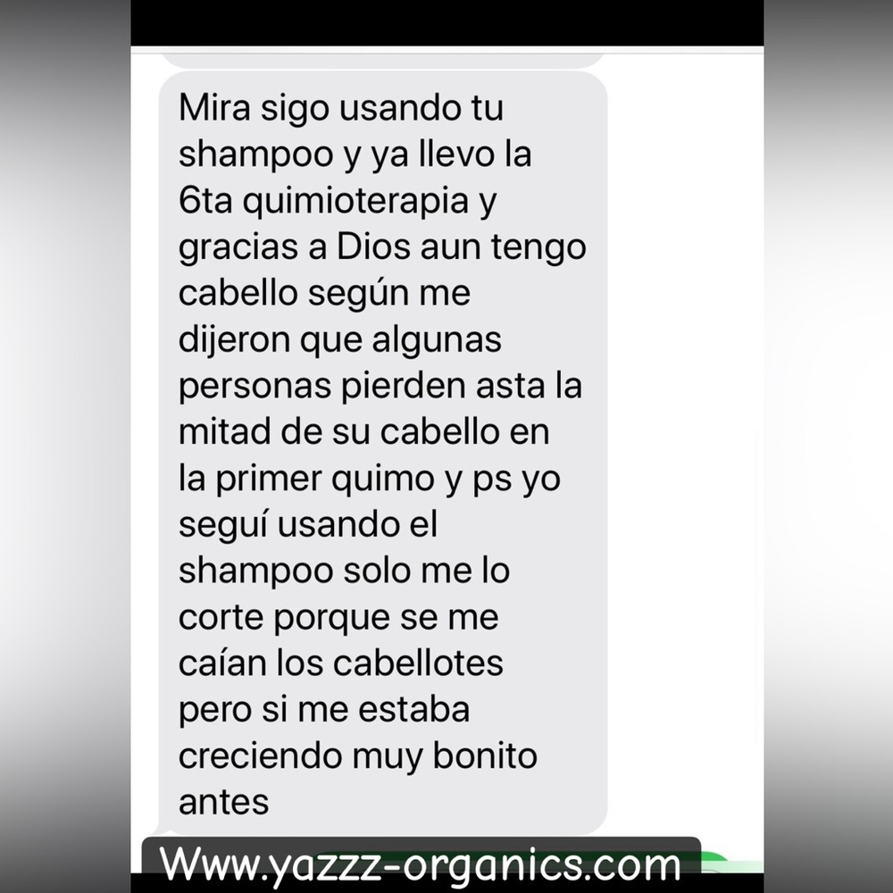 Elimina la caspa, para la caída, ayuda con el crecimiento rápido, repara.